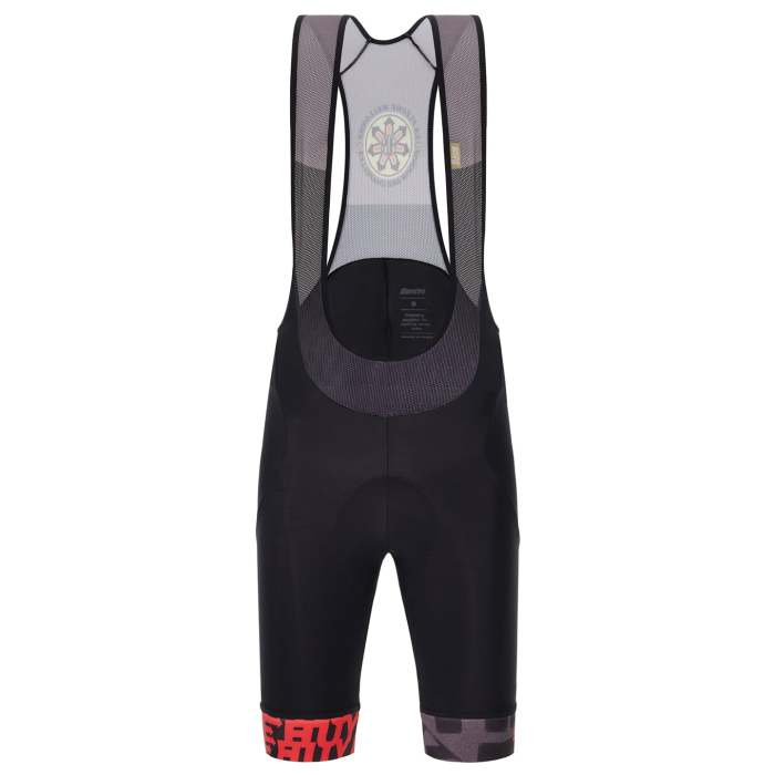 SANTINI LA FLÈCHE WALLONNE 2022 WOMEN'S SET (2 PIECES) BLACK - RED