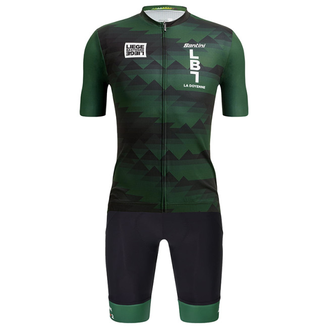 SANTINI LIÈGE-BASTOGNE-LIÈGE 2022 SET (2 PIECES) GREEN