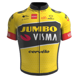 Team Jumbo - Visma [JVW] 2022 Cycling Jersey And Bib Shorts