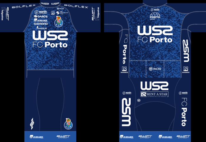 W52 / FC Porto [W52] 2022 Cycling Jersey And Bib Shorts