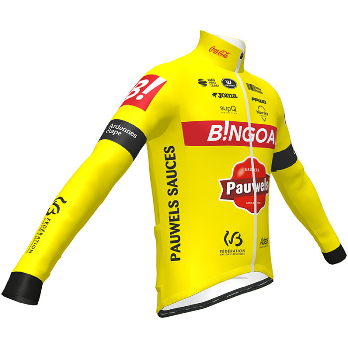 Bingoal Pauwels Sauces WB 2022 Technical Cycling Jersey And Bib Shorts