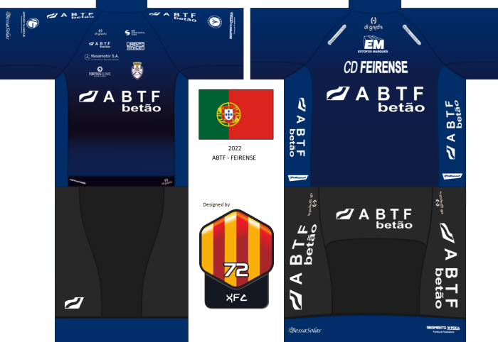 ABTF - Feirense [CDF] 2022 Cycling Jersey And Bib Shorts