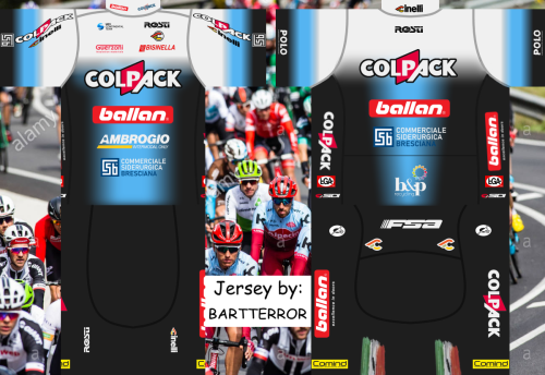 Team Colpack Ballan [CPK] 2022 Cycling Jersey And Bib Shorts