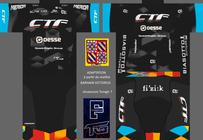 Cycling Team Friuli ASD [CTF] 2022 Cycling Jersey And Bib Shorts