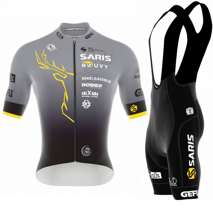 Saris Rouvy Sauerland Team [SVL] 2022 Cycling jersey And Bib Shorts