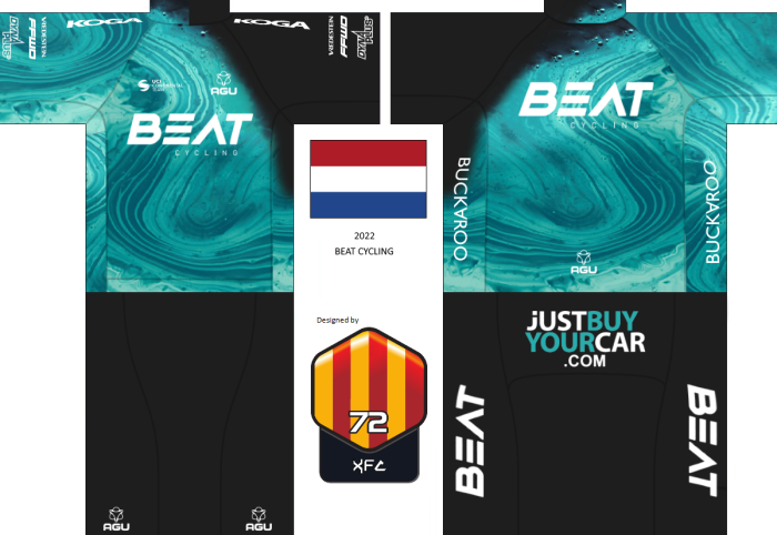 Beat Cycling [BCY] 2022 Cycling Jersey And Bib Shorts