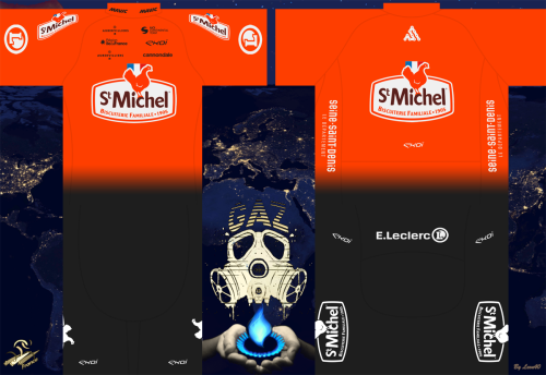 St Michel - Auber 93 [AUB] 2022 Cycling Jersey And Bib Shorts