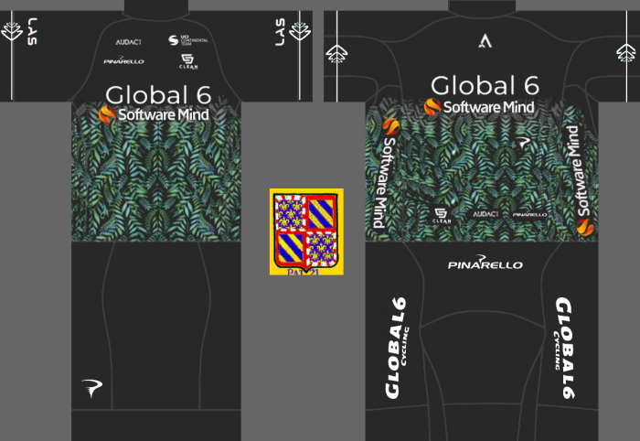 Global 6 Cycling [GLC] 2022 Cycling Jersey And Bib Shorts