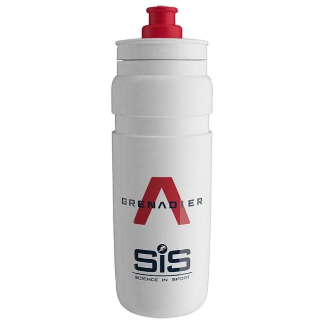 ELITE WATER BOTTLE FLY TEAMS 2021 INEOS GRENADIERS WHITE 750 ML WHITE