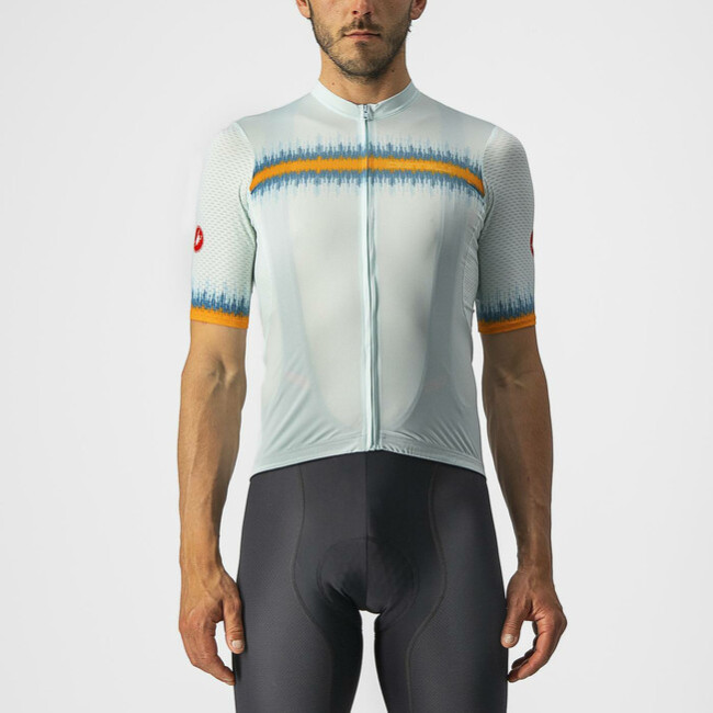 2022 GRIMPEUR Summer Cycling Jersey and Bib Shorts LIGHT ACQUA