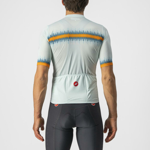 2022 GRIMPEUR Summer Cycling Jersey and Bib Shorts LIGHT ACQUA