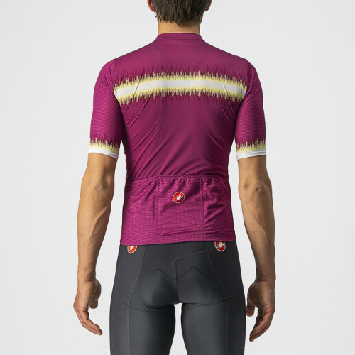 2022 GRIMPEUR Summer Cycling Jersey and Bib Shorts MULBERRY