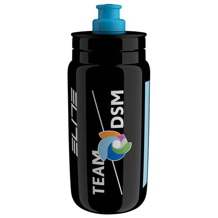 ELITE WATER BOTTLE FLY TEAMS 2021 TEAM DSM 550 ML BLACK - MULTICOLOURED