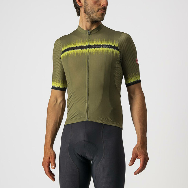 2022 GRIMPEUR Summer Cycling Jersey and Bib Shorts MOSS GREEN