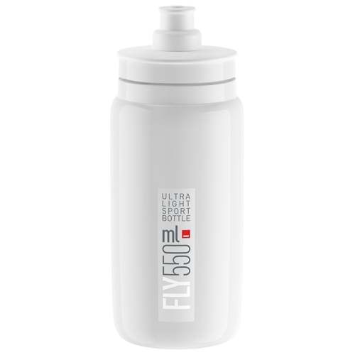 ELITE FLY 550 ML WATER BOTTLE WHITE - GREY