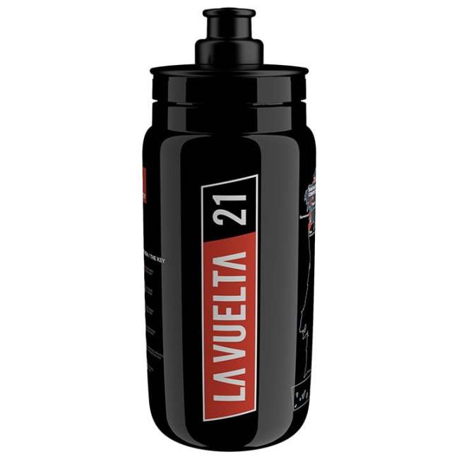 ELITE WATER BOTTLE FLY TEAMS 2021 LA VUELTA 550 ML BLACK