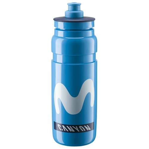 ELITE FLY TEAMS 2020 MOVISTAR 750 ML WATER BOTTLE WHITE - BLUE