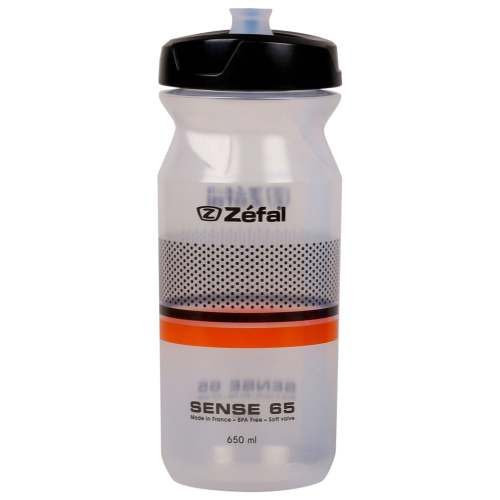 ZÉFAL SENSE SOFT 650 ML BOTTLE WHITE - BLACK