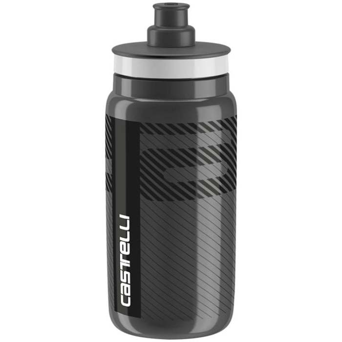 CASTELLI ELITE FLY TEAM 550 ML WATER BOTTLE GREY