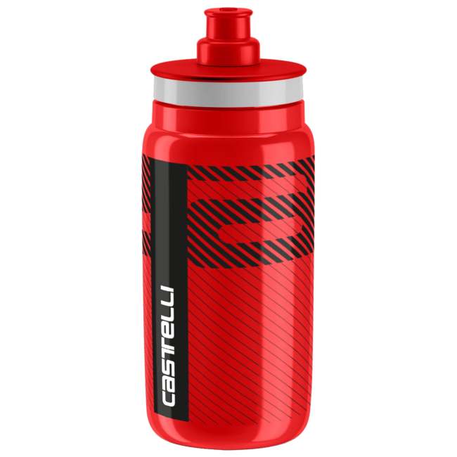 CASTELLI ELITE FLY TEAM 550 ML WATER BOTTLE RED