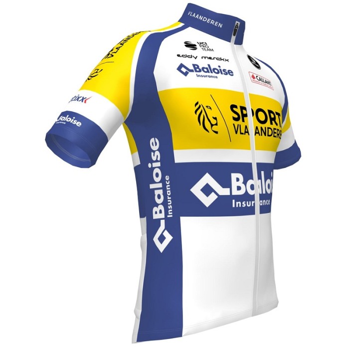 Sport Vlaanderen - Baloise 2022 cycling jersey and bib shorts set - professional cycling team