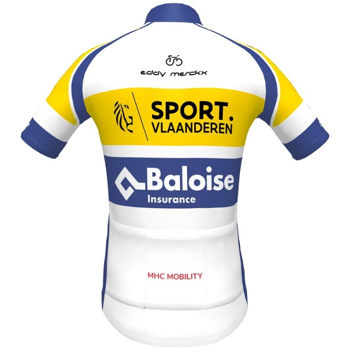 Sport Vlaanderen - Baloise 2022 cycling jersey and bib shorts set - professional cycling team