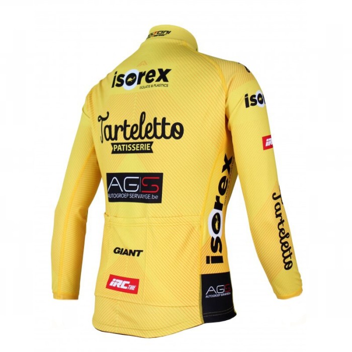 2022 PRO CyclingLong Sleeves Jersey And Bib Pant Suit - ISOREX TARTELETTO