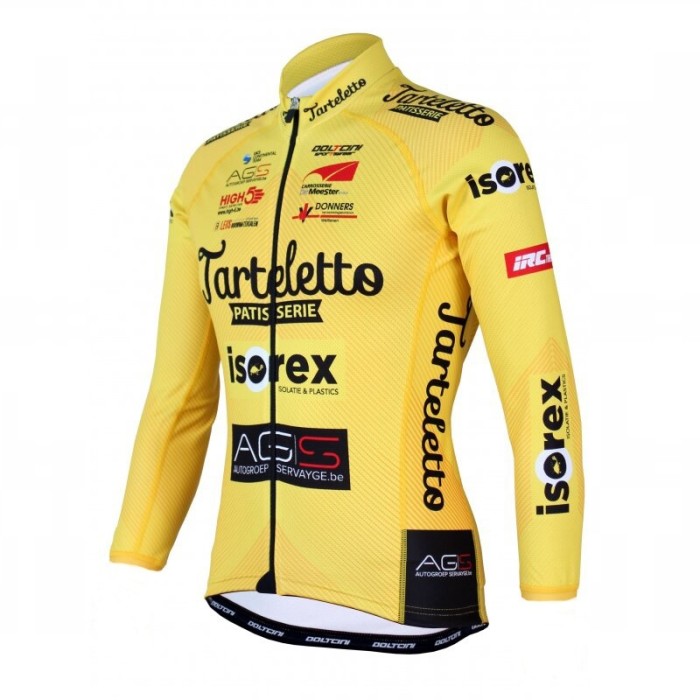 2022 PRO CyclingLong Sleeves Jersey And Bib Pant Suit - ISOREX TARTELETTO