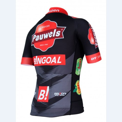 2022 Cycling Short Sleeves Jersey And Bib Shorts Suit - PAUWELS BINGOAL