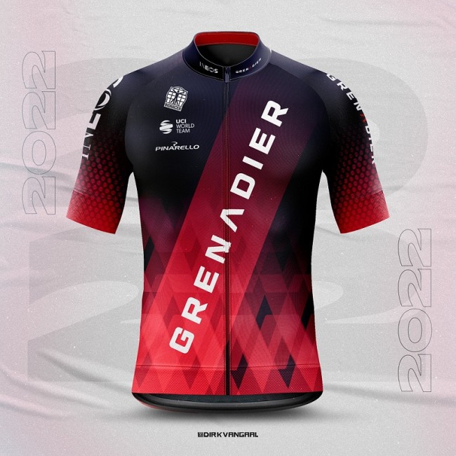 2022 Team INEOS GRENVDIER Cycling Short Sleeve Jersey