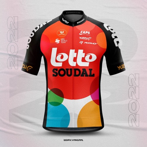 2022 Team LOTTO Cycling Short Sleeve Jersey