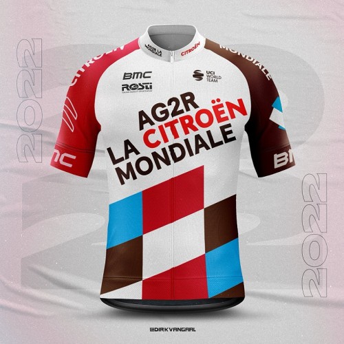 2022 Team AG2R Cycling Short Sleeve Jersey