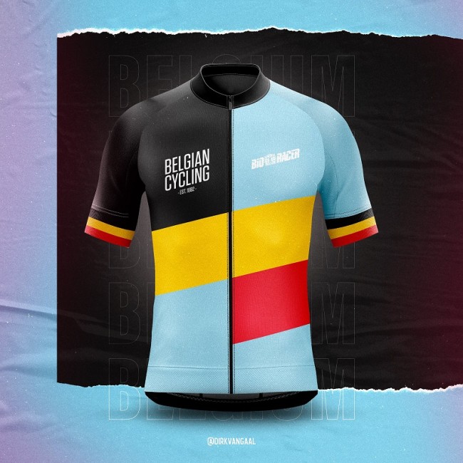 2022 Team Belgium Cycling Short Sleeve Jersey