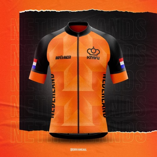 2022 Team Netherlands Cycling Short Sleeve Jersey