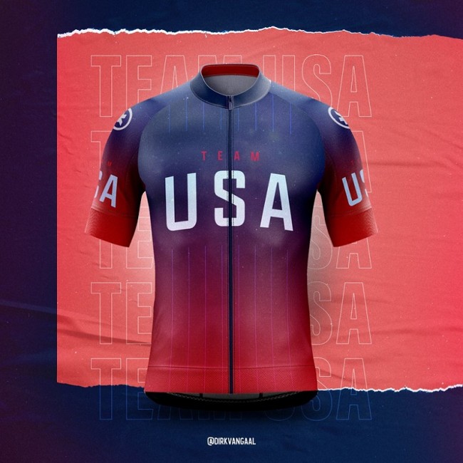 2022 Team USA Cycling Short Sleeve Jersey