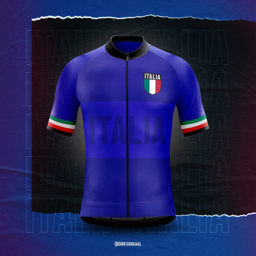 2022 Team Italy Cycling Short Sleeve Jersey