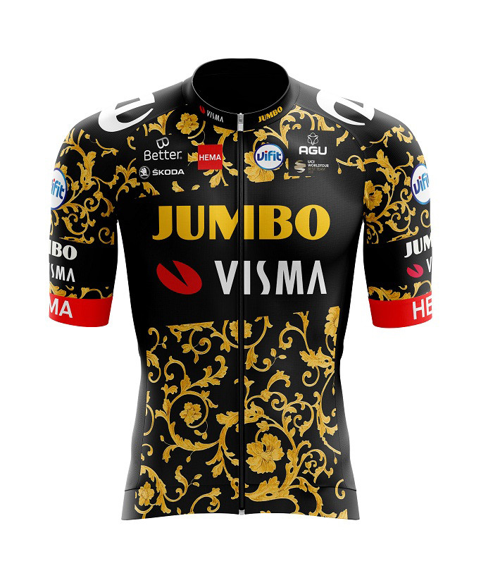 2022 Team Jumbo - Visma Cycling Short Sleeve Jersey C