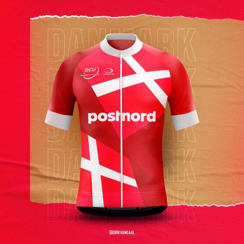 2022 Team Denmark Cycling Short Sleeve Jersey