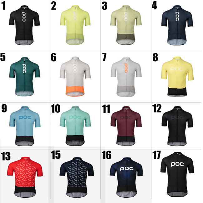 2022 New POC Team MEN'S Cycling Short Sleeve Jersey