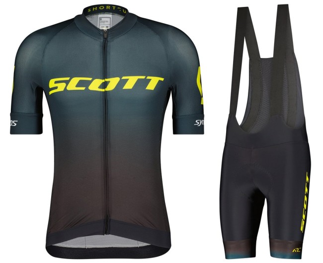 2022 Scott RC Pro World Cup Edt Cycling Jersey And Bib Shorts Set