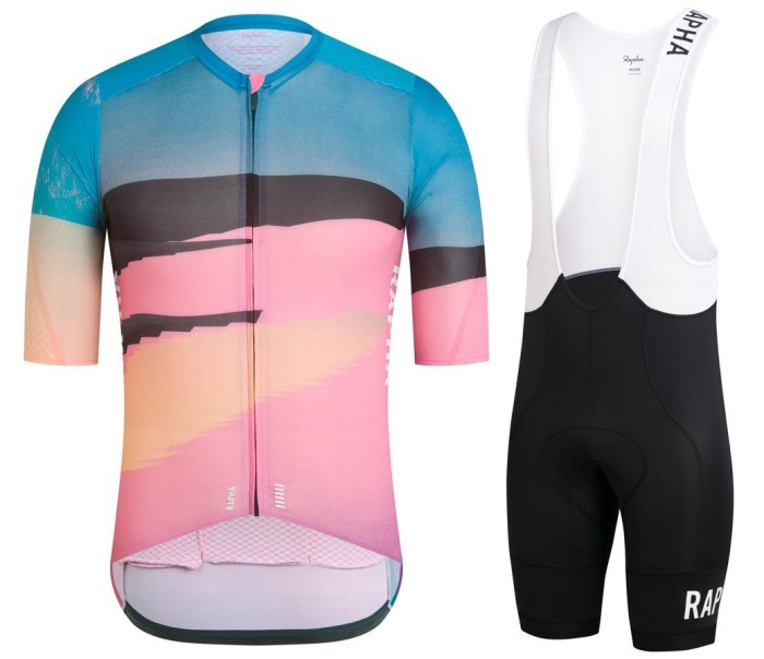 2022 Rapha Coast Aero Cycling Jersey And Bib Shorts Set