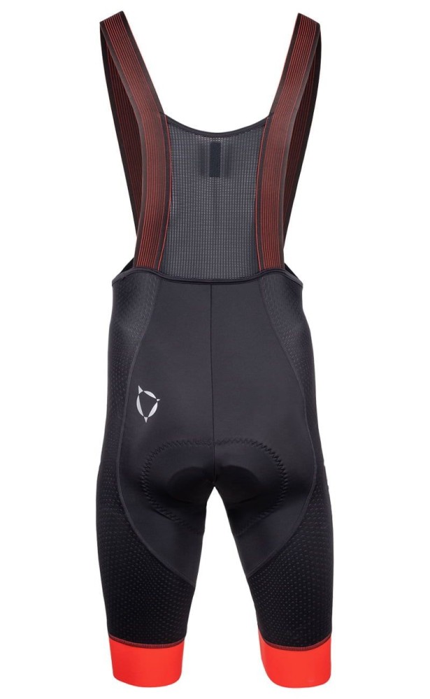 2022 Nalini Lattice Red Cycling Jersey And Bib Shorts Set