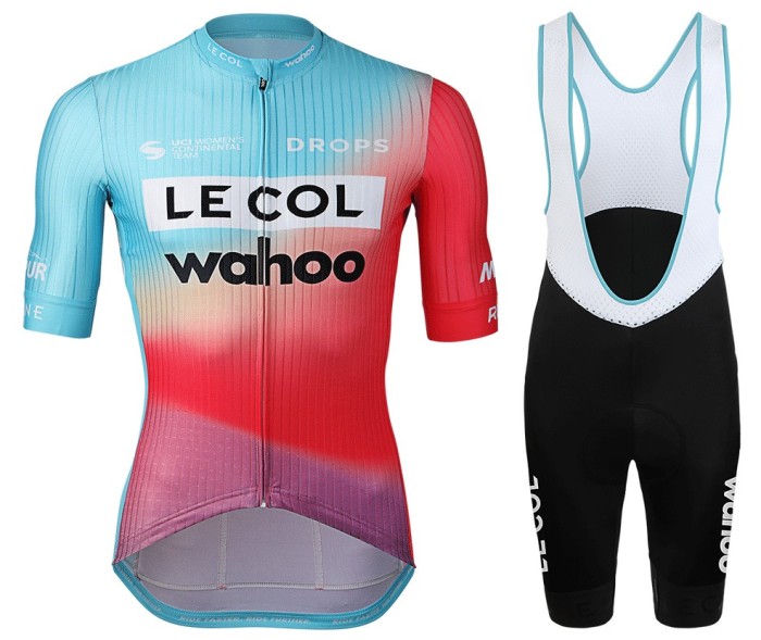 2022 Le Col Wahoo Cycling Jersey And Bib Shorts Set