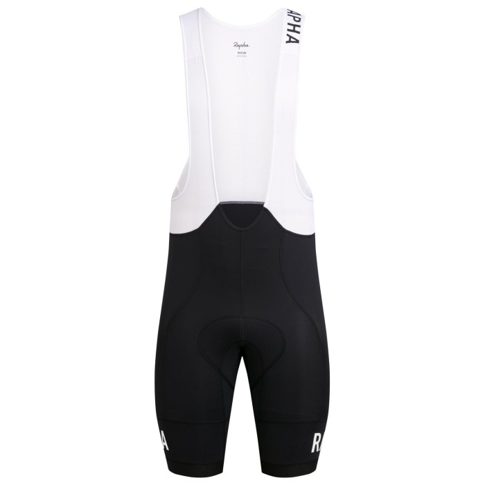 2022 Rapha Team Training Black Cycling Jersey And Bib Shorts Set