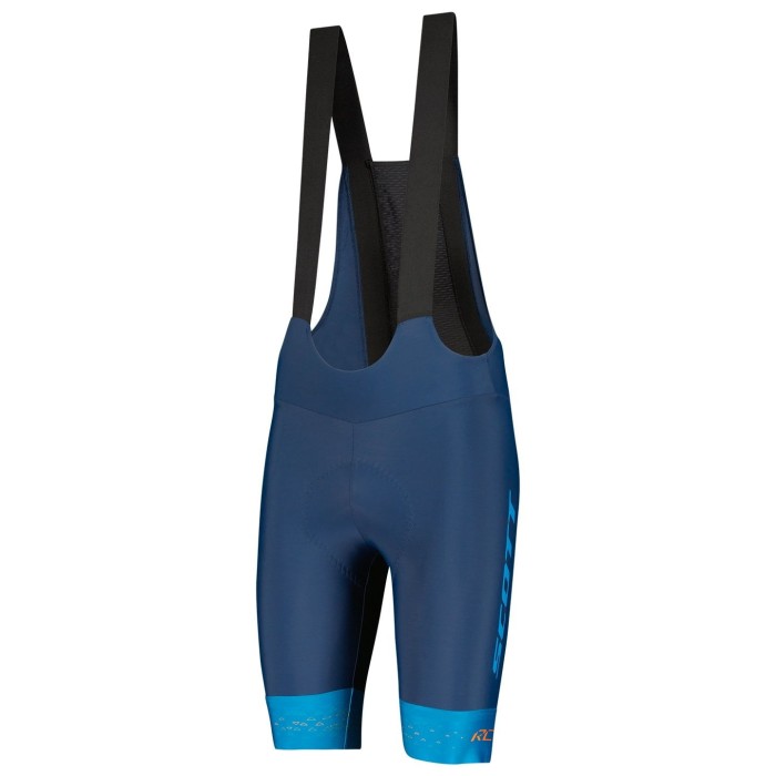 2022 Scott RC Pro Blue Cycling Jersey And Bib Shorts Set