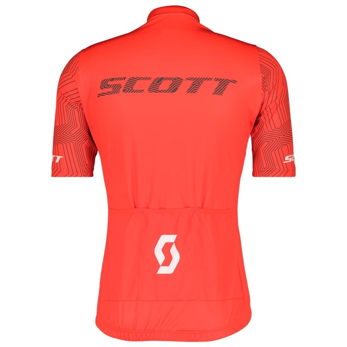 2022 Scott RC Team 1.0 Red Cycling Jersey And Bib Shorts Set