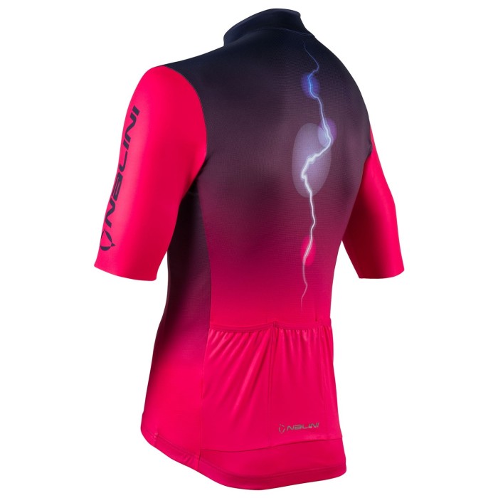 2022 Nalini Speed Black Red Cycling Jersey And Bib Shorts Set