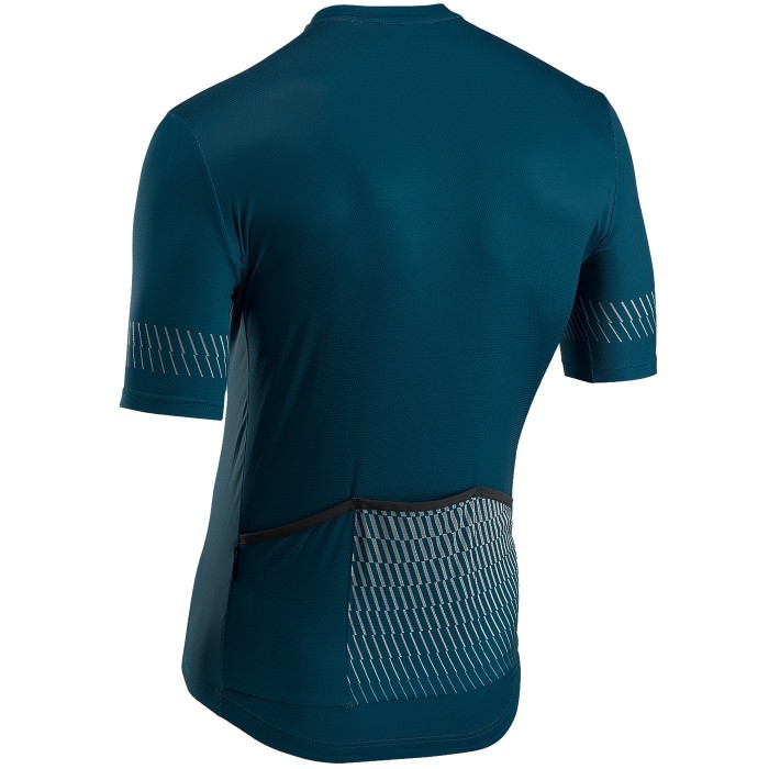 2022 Northwave Origin Blue Cycling Jersey And Bib Shorts Set