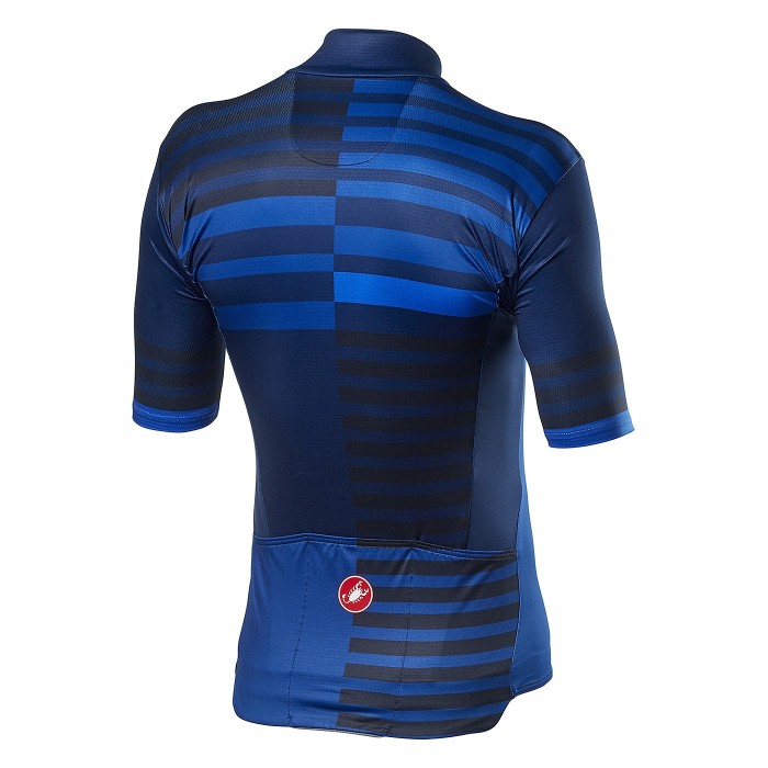 2022 Cаstelli MW Blue Cycling Jersey And Bib Shorts Set