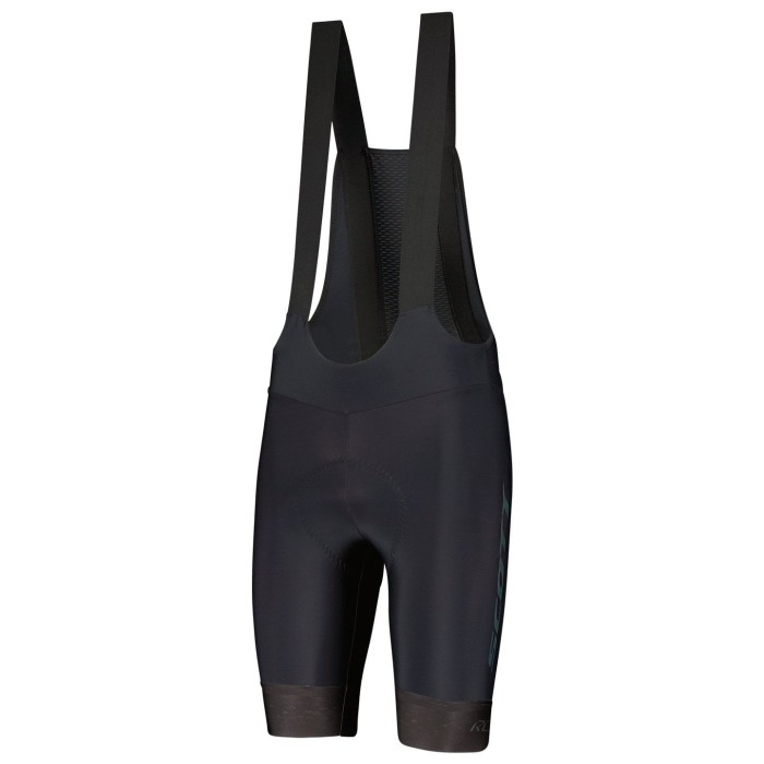 2022 Scott RC Pro Black Grey Cycling Jersey And Bib Shorts Set